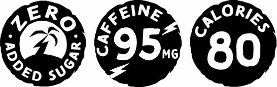 GoKo - Zero Added Sugar, 95 mg caffeine, 80 calories
