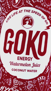 All Natural Sparkling Coconut Water - GoKo Watermelon